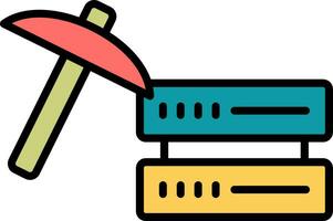Data Mining Vector Icon