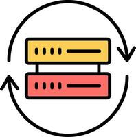 Data Transformation Vector Icon