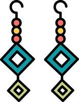 Earrings Vector Icon