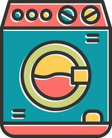 Washing Machine Vector Icon