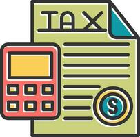 Taxes Vector Icon