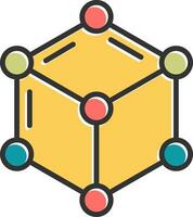 Neural Network Vector Icon