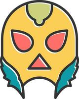 Wrestling Masks Vector Icon