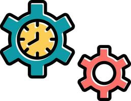 Time Management Vector Icon