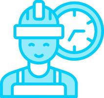 Working Hours Vector Icon