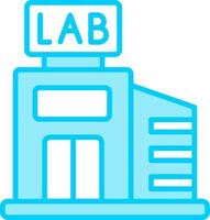 icono de vector de laboratorio