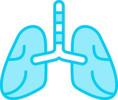 Lungs Vector Icon