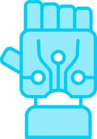 Bionic Hand Vector Icon