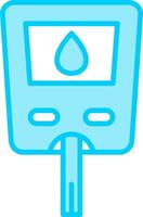 Glucose Meter Vector Icon