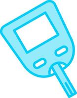 Glucose Meter Vector Icon