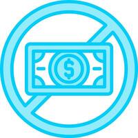 No Money Vector Icon