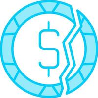 Bankruptcy Vector Icon