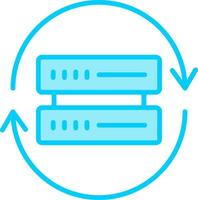 Data Transformation Vector Icon