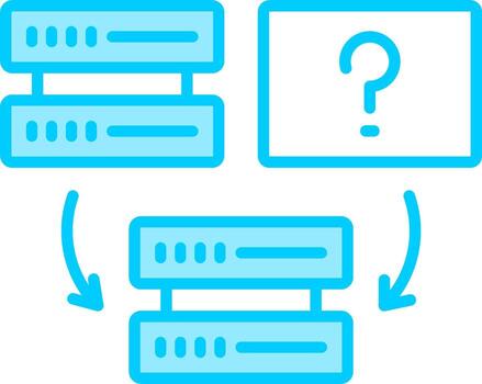 Data Integration Vector Icon