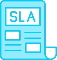 Sla vector icono