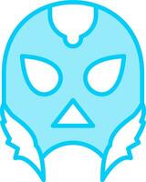 lucha mascaras vector icono