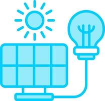 icono de vector de energía renovable