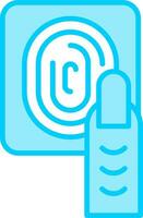 Biometric Vector Icon