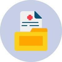 Medical File Vector Icon