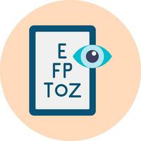 Eye Test Vector Icon