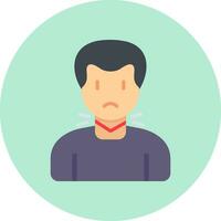 Thyroid Vector Icon