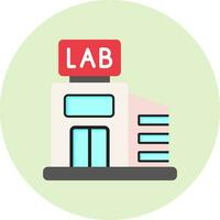 icono de vector de laboratorio