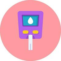 Glucose Meter Vector Icon