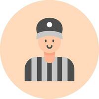 Referee Vector Icon