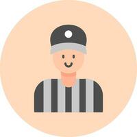 Referee Vector Icon