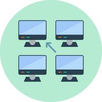 Decentralized Vector Icon