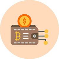 Crypto Wallet Vector Icon