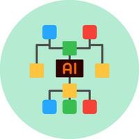 Artificial Intelligence Vector Icon