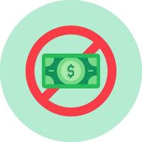 No Money Vector Icon