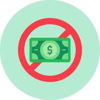 No Money Vector Icon