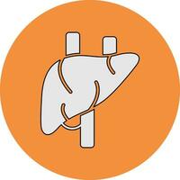 Liver Vector Icon