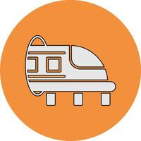 Hyperloop Vector Icon