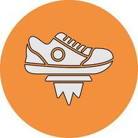 Flying Shoes Vector Icon