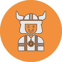 icono de vector vikingo