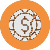 Bankruptcy Vector Icon