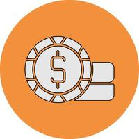 coins Vector Icon