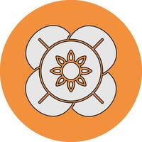 Hibiscus Vector Icon
