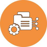 Data Management Vector Icon