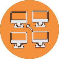 Decentralized Vector Icon