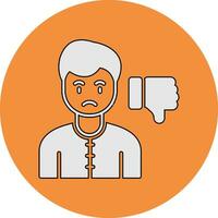 Dissatisfaction Vector Icon