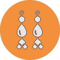 Earrings Vector Icon