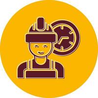 Working Hours Vector Icon