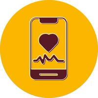 Heart Rate Vector Icon