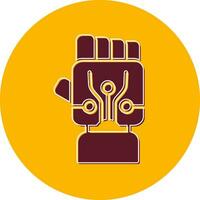 Bionic Hand Vector Icon