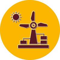 Wind Energy Vector Icon