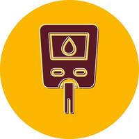 Glucose Meter Vector Icon